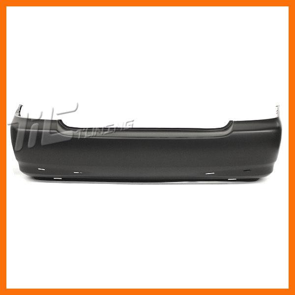 03-07 toyota corolla bumper cover rear w/lower spoiler hole replacement