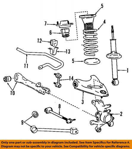 Lexus toyota oem 01-05 is300-front arm 4870653010