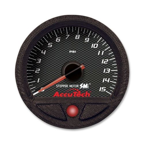 Longacre racing products 46535 smi stepper motor fuel pressure gauge analog imca