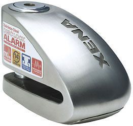 Xx10 alarm disc lock 3.3  x 2.4  (stainless steel)