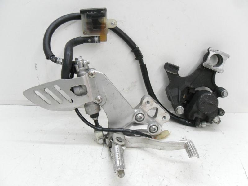 08 09 gsxr gsx-r 600 750 right rearset brake pedal foot peg bracket clean oem