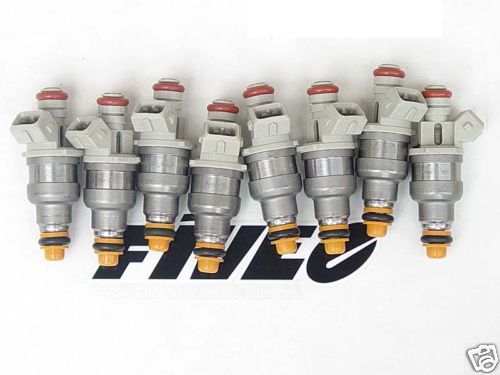 Denso 36lbs, 380cc fuel injectors brand new, flow matched set of 8 available