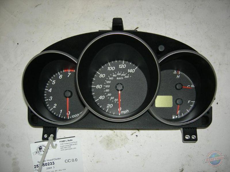 Cluster / speedometer mazda 3 576773 04 cluster 104k lifetime warranty