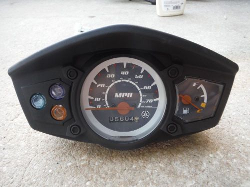 2009-2015 yamaha zuma 125 speedometer odometer low miles