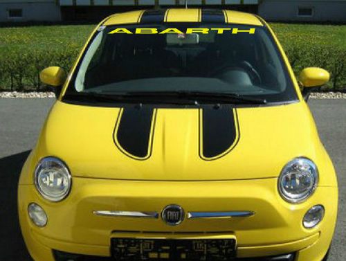 Abarth windshield decal