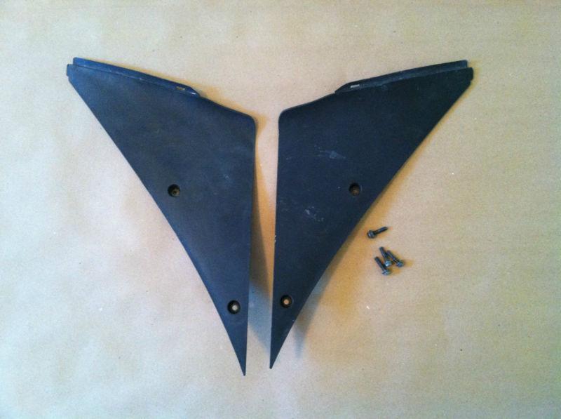 05 06 2005 2006 kawasaki zx6r zx 6 6r r 636 inner fairing plastic trims