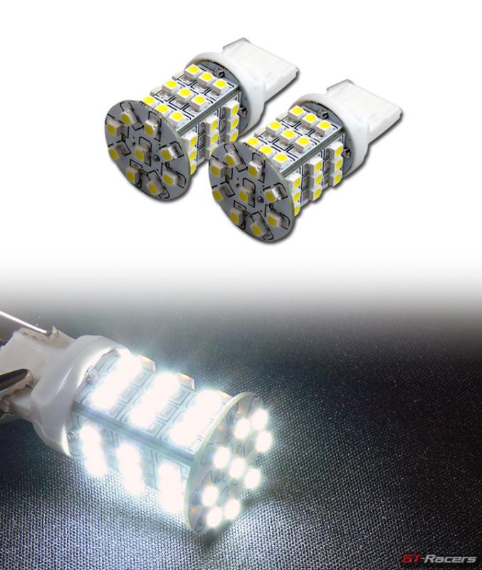 Hot sell 7440 t20 45 count 3528 smd led white rear turn signal light bulb dc 12v