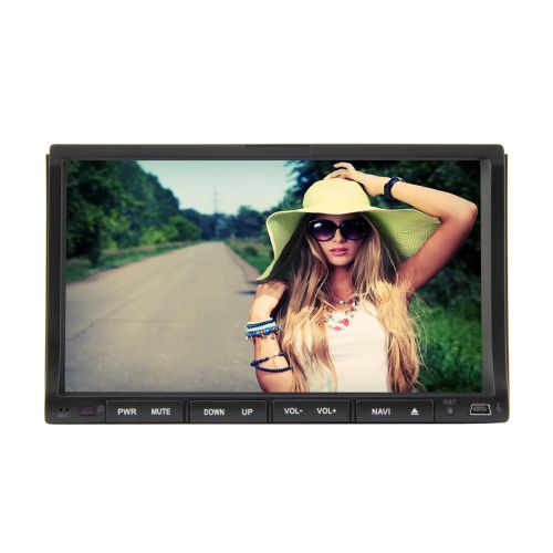 Rungrace 2 din universal 7&#034; tft screen car dvd player bluetooth/ rds / atv radio