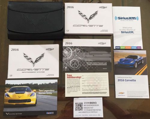 2016 corvette stingray owner&#039;s manual convertible coupe infotainment  navigation