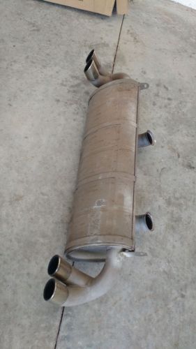 1991 ferrari 348 used exhaust, muffler, heat sheild