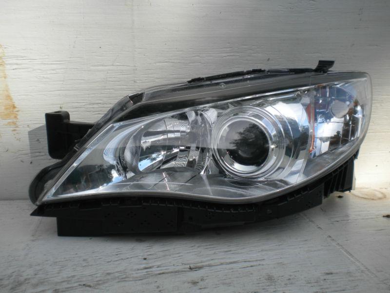 08-11 subaru impreza wrx sti lh driver halogen  headlight oem 