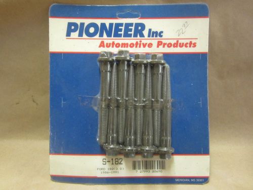 Brand new pioneer s-182 cylinder head bolt set fits ford &amp; mercury