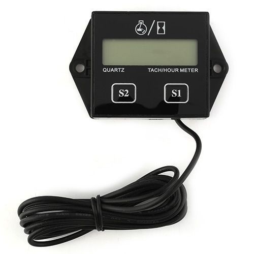 Hour meter tachometer tach digital lcd yamaha atv motorcycle boat generator hot