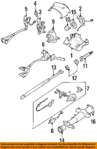 Gm oem-ignition switch 26075995