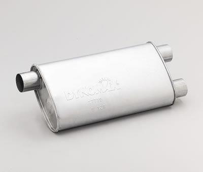 Dynomax super turbo muffler 2.5" off in 2.5" off out