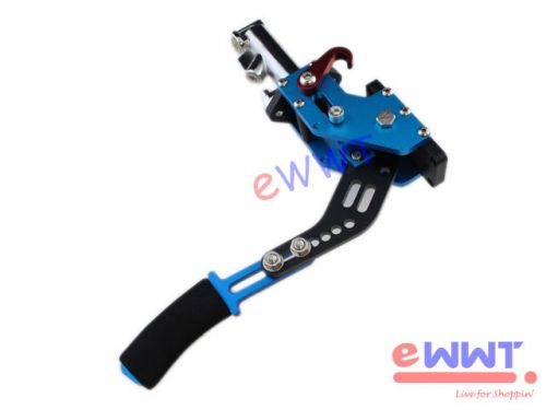 Blue hydraulic horizontal drift e-brake handbrake lever for rally racing gqve043