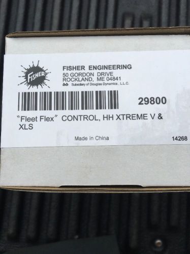 Fisher plows fleet flex fish stik controller 29800