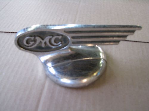 Original 1935 1936 1937 gmc truck hood ornament  scata  rat rod custom