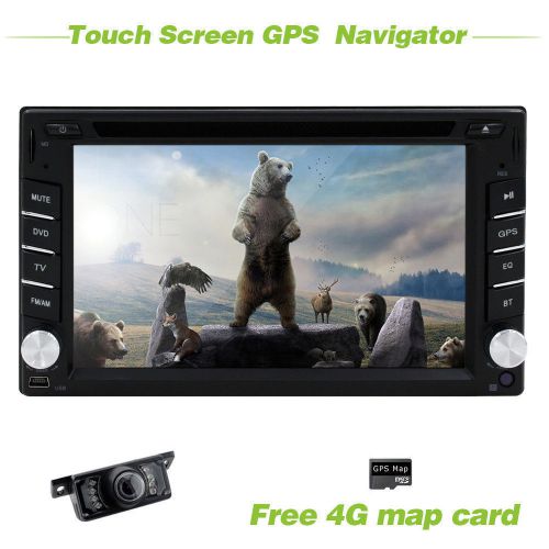 Double 2din in dash auto radio gps navigation car stereo dvd player bluetooth+ca