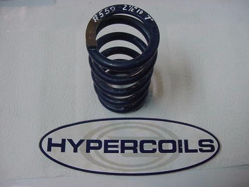 Hyper #550 2-1/2 id 7&#034; tall coil-over spring  imca racing nascar ratrod dr174