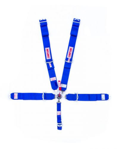 Simpson safety blue camlock 5 point harness p/n 29110bl