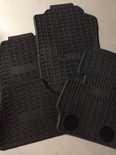 Bmw x3 all weather rubber floor mats full set of 4, 51472164763 51472164764