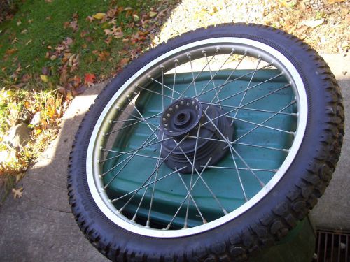 1983 honda xl250 xl 250 motorcycle front wheel