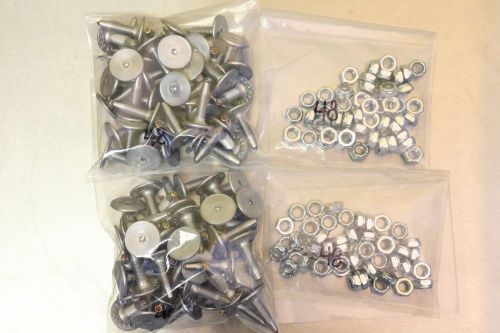 (96) extreme max platinum plus 1.00” snowmobile track studs &amp; nuts