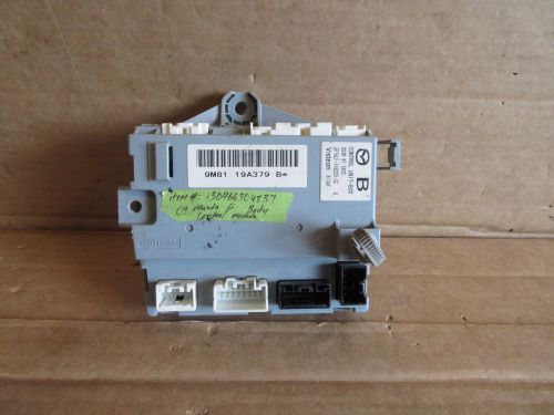 Oem 2009 mazda 6 6i body control module genuine factory oem