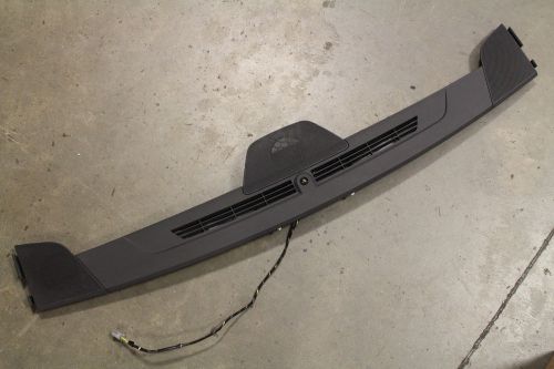 09-14 cadillac cts ebony black front dash defrost trim panel used oem gm