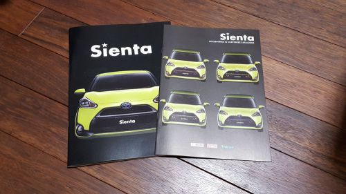 2015 toyota sienta brochure japanese jdm prospekt catalog