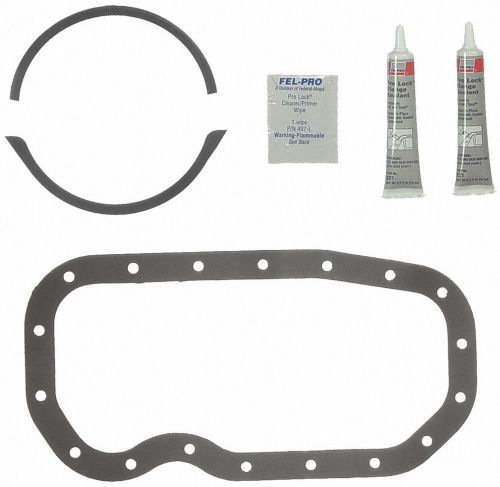 Engine oil pan gasket set fel-pro os 30556 a