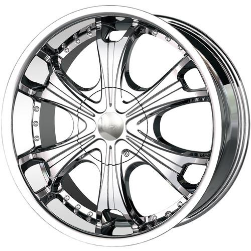 20x8.5 chrome mpw mp209 wheels 5x5 5x135 +18 lincoln blackwood navigator