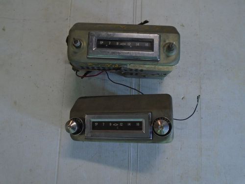 1955 56 chevrolet am radio