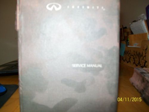 1991 infinity g20/p10 sr20de factory service manual with hard case  fsm