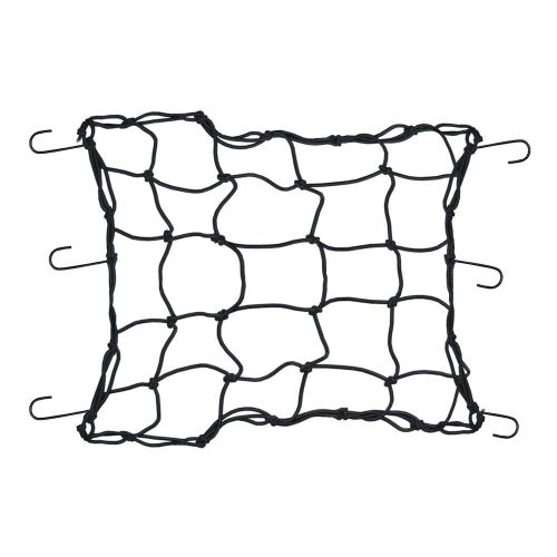 Small 15&#034; x 15&#034; bungee cord atv lawn tie-down storage cargo net cn1515