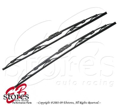 Set of 2 oem replacement j hook wiper blade 18" driver side & 18" passenger side