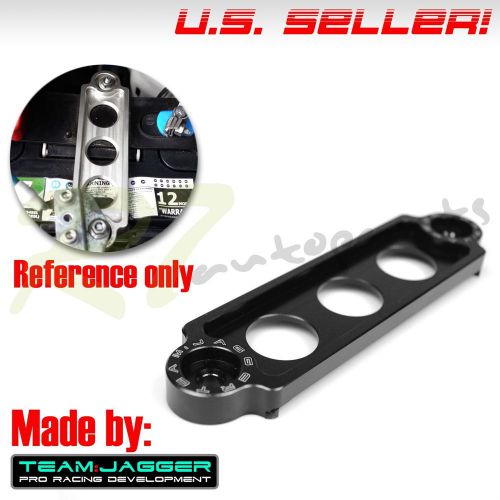 For 90-01 integra dc jdm battery tie down fastener billet aluminum anodize black