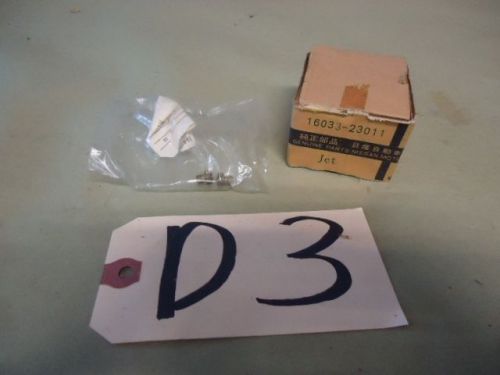 Datsun oem nos bluebird 510 hitachi l16 carb jets 16033-23011