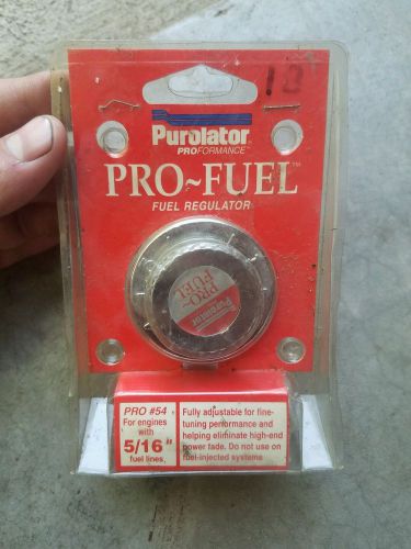 Pro fuel regulator