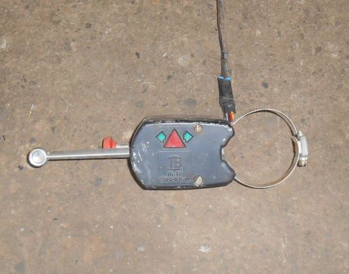 1950s 1960s car truck tb 16-12 turn signal switch dodge ford chevy black rat rod