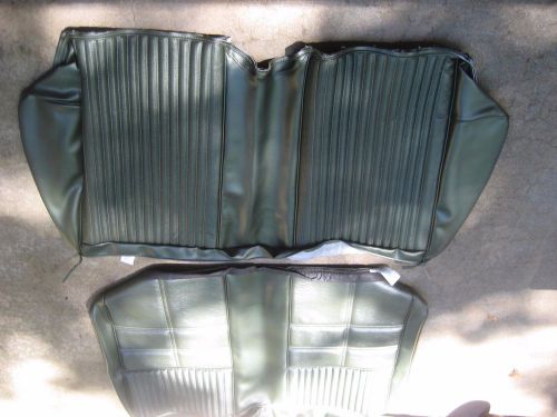 1970 mustang grande deluxe rear seat covers  ivy