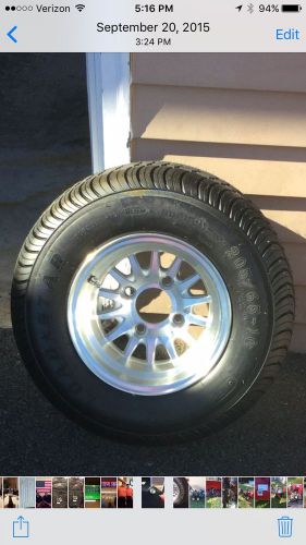 Sell EZGO Aluminum Rims / Tires - Brand NEW - 205/65-10, 2Five take ...