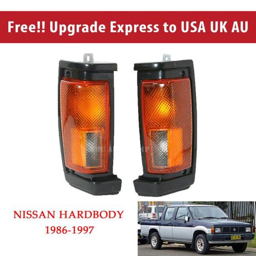 Fit for 86-97 nissan truck pickup d21 hustler front corner singal light lamp lr