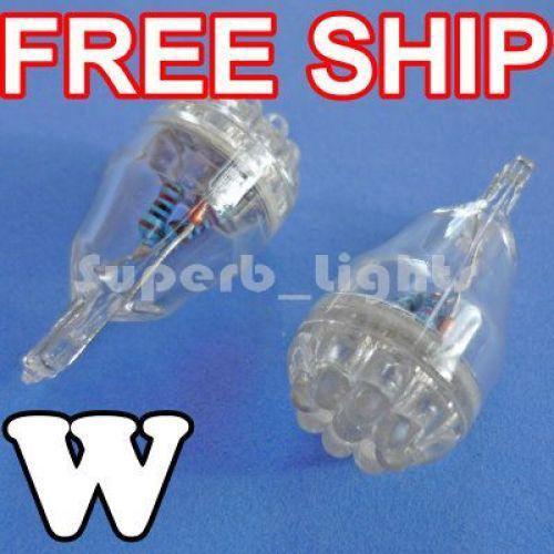 4pcs 921 912 t15 194 9-led white wedge led bulbs light