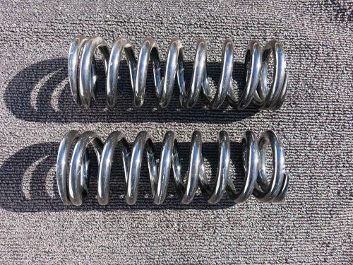 Aldan coil over shock springs 450 lbs rate brand new black powder coat 10 inch