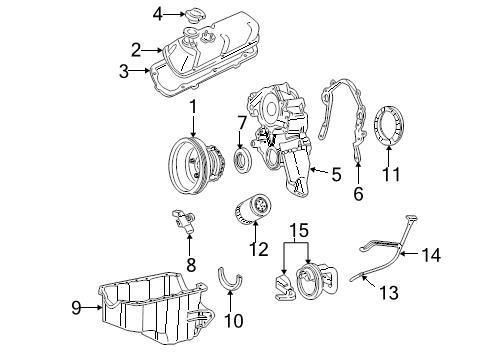 Ford oem engine crankshaft seal f1sz6701a image 11