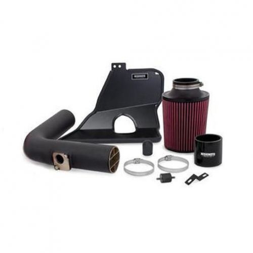 Mishimoto mmai-sti-15wbk black wrinkle aluminum cold-air intake 15-16 subaru sti