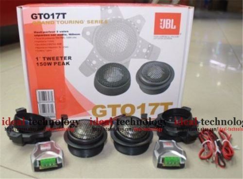 Jbl gto17t +2yr wrnty 1&#034; 300w 2 ohm full range car audio stereo tweeter speakers