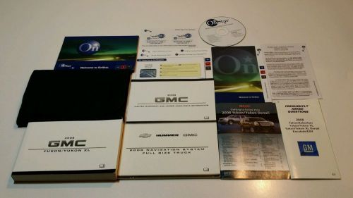 2008 gmc yukon / yukon xl w/ navigation system owners manual denali sle slt z-71